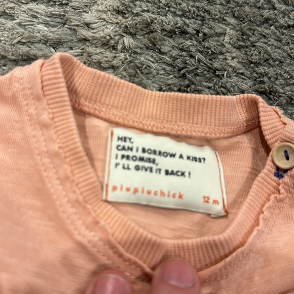 Piupiuchick tshirt sz 12 months - Picture 6 of 7